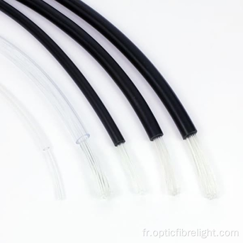 Câble à fibres optiques multibrins pour la lumière